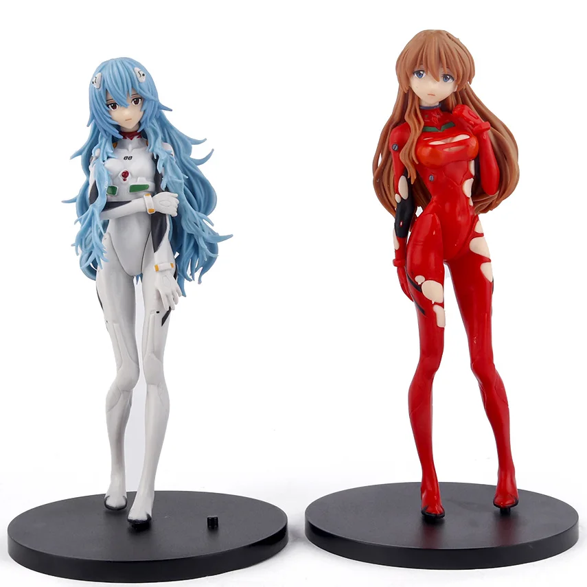 Anime Action Figure Ayanami Rei Con Orsetto - Figura In PVC 13,5 Cm - Statua Da Collezione Per Fan Di Anime - Regalo Natale E Compleanno