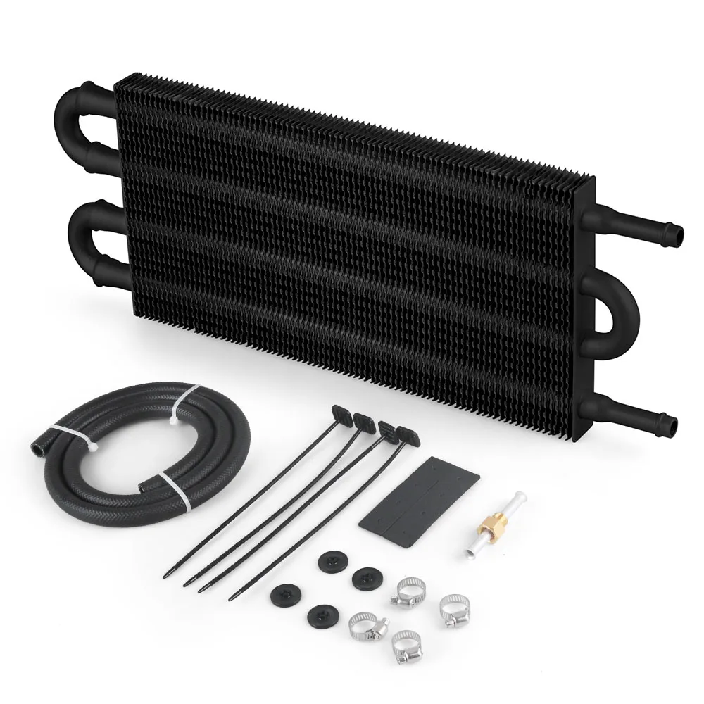 Oil Cooler Kit Universal for Auto-Manual aluminum radiator aluminum radiator kit oil cooler kit