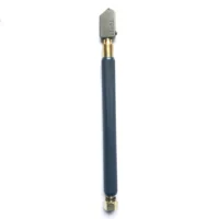 Hexagonal Tail TC-17 B Glass Cutter Metal Handle for 3-10mm Straight Glass Cutting 1