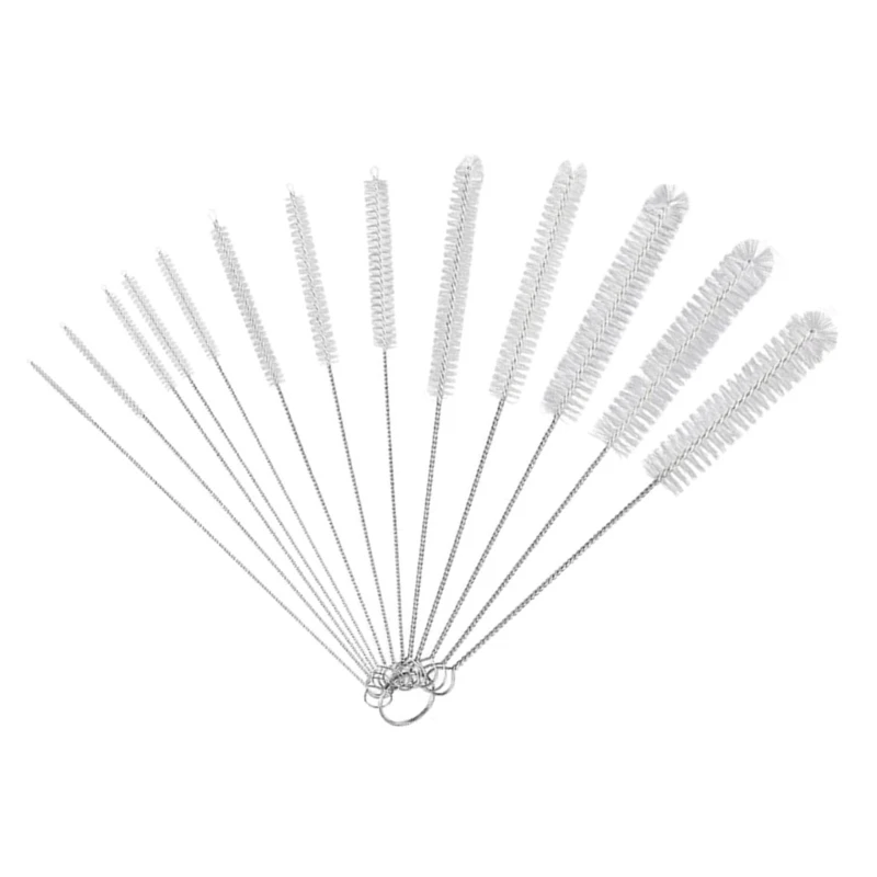 

Cleaning Brushes, Bottle Brushes, Long Nylon Milk Hose Brush, Straw Brush, Pipe Cleaner Brush for Test Tube Cleaning