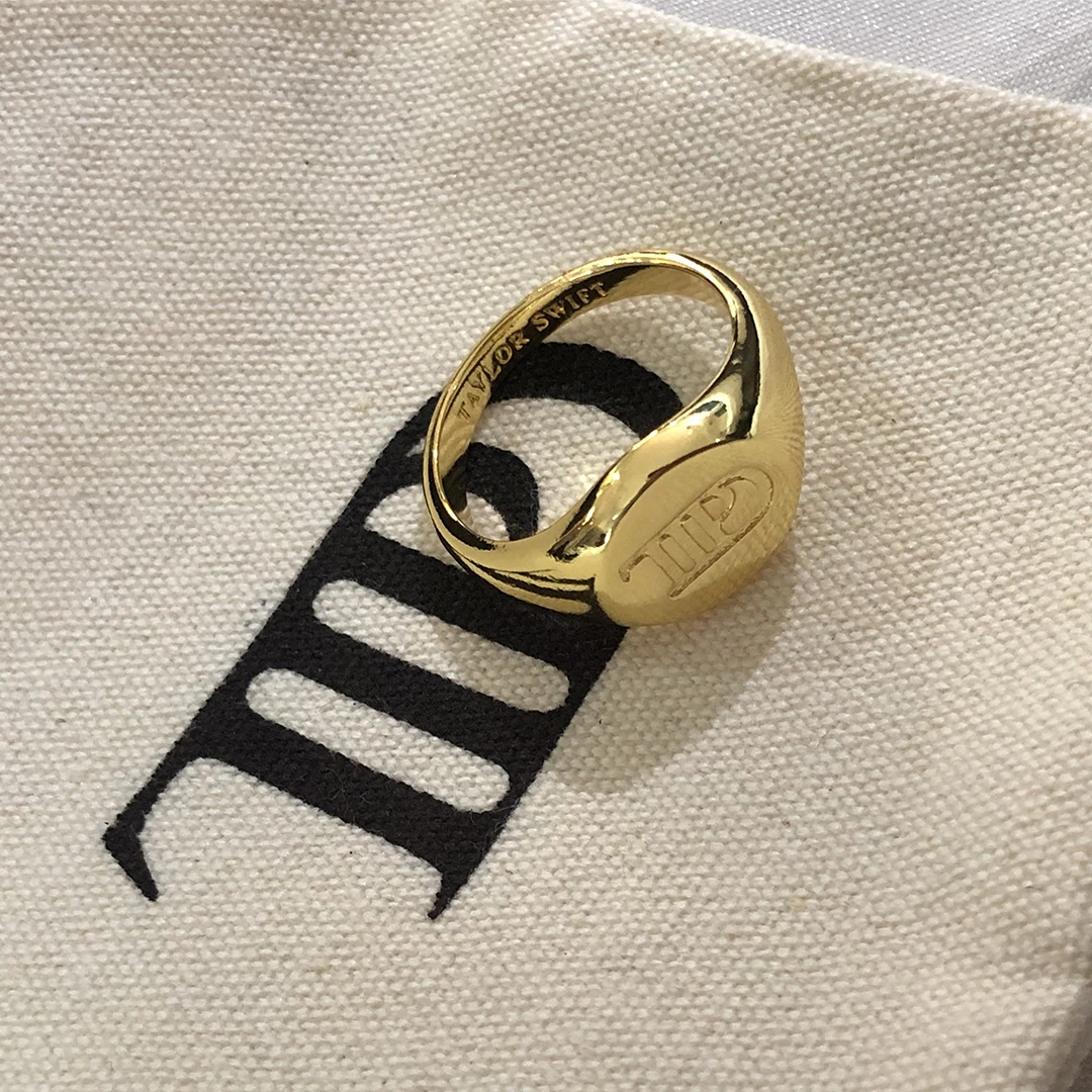 Popular Jewelry Taylor Swift TTPD Ring The Tortured Poets Department Ring for Women and Men
