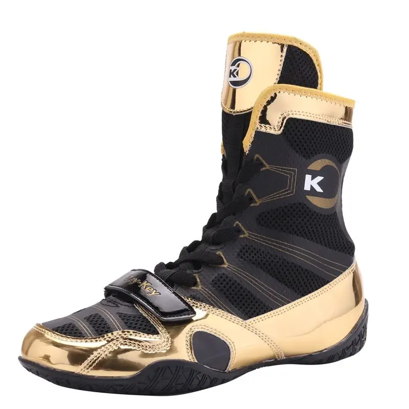 Unisex Professional Wrestling Boots Luxury Boxing Shoes Couple Designer Sneakers Mens Womens Wearable Fighting Shoes
