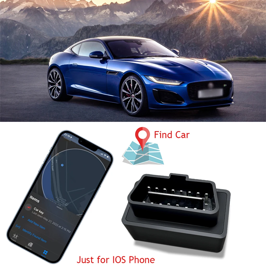 OBD II Real Time Car Locator Tracker Gps Tracker Mini OBD Locator Smart Anti-Lost By Phone App Find Car Global Position