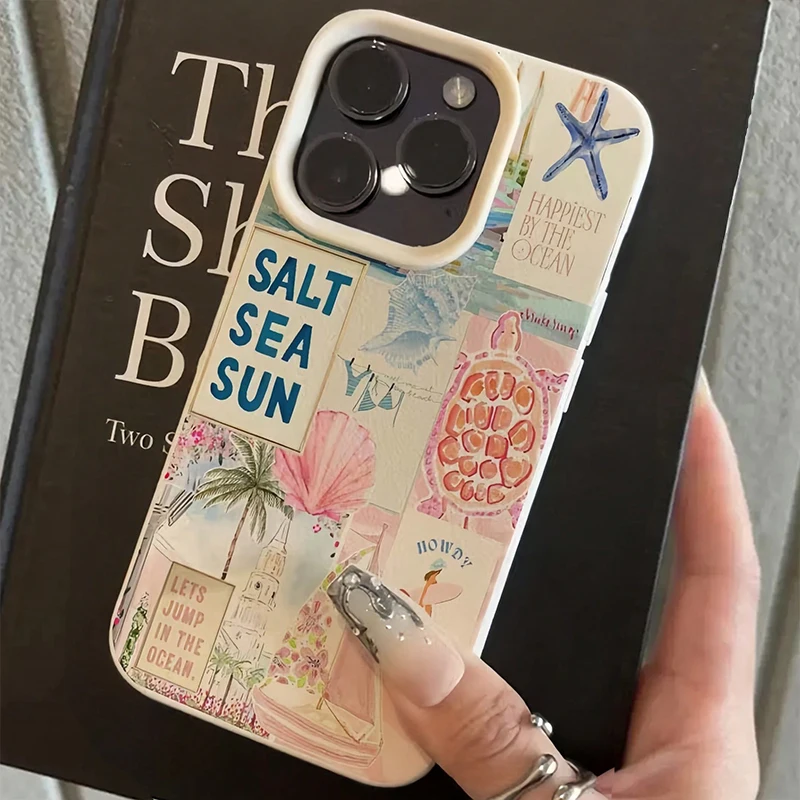 Vacation Style Jellyfish Pattern Phone Case