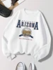 Fashion Woman Sweatshirts Arizona Natlonal Park Prints Pullovers Casual Crewneck Oversize Hoodies Fleece Warm Female Clothes 1