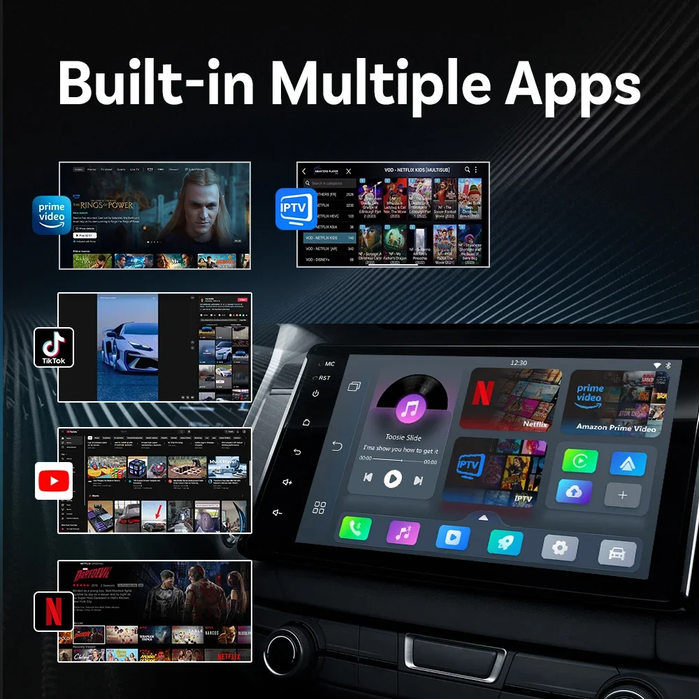 OTTOCAST Play2Video Ultra Wireless CarPlay Android Auto Adapter