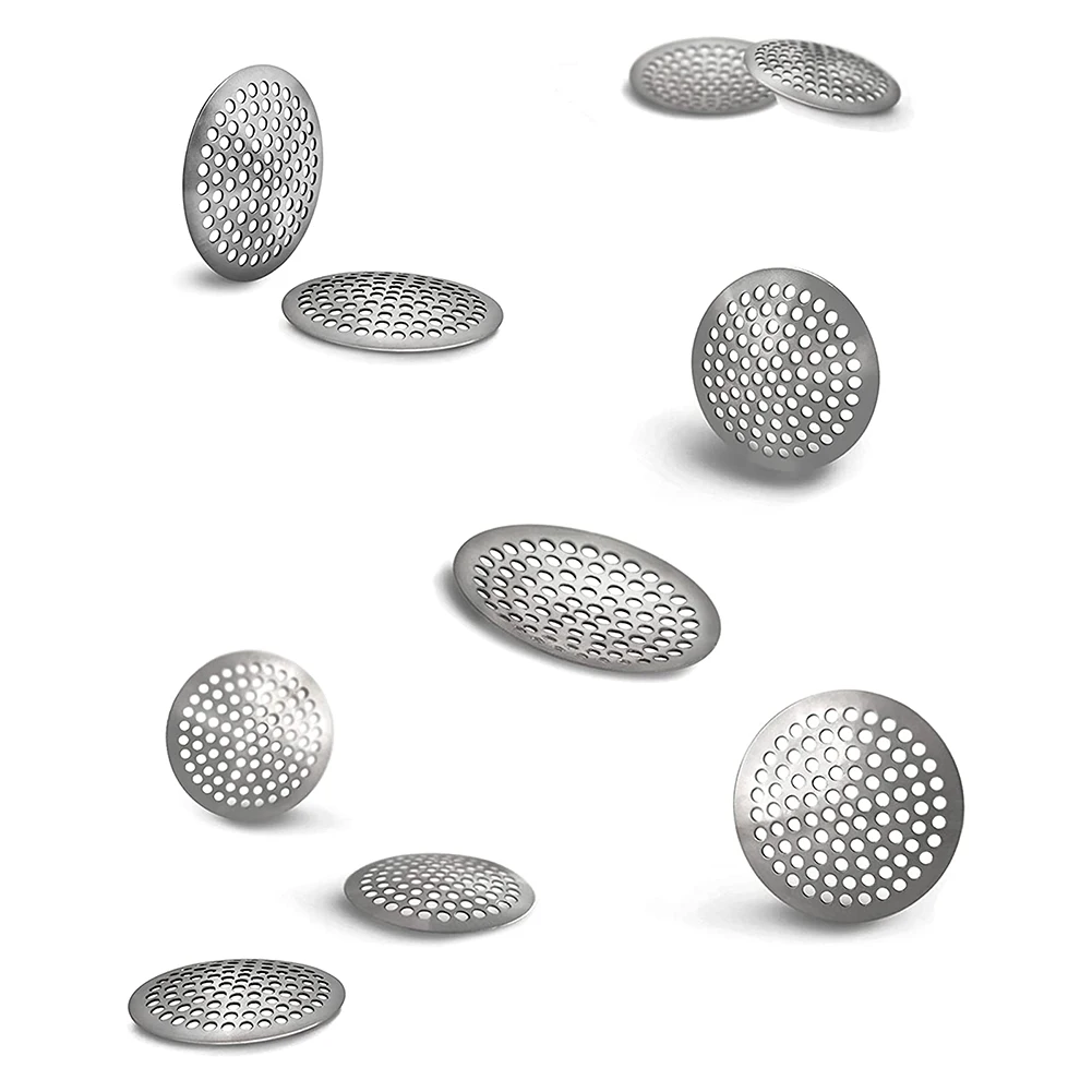 Stainless Steel Pipe Screens Filters 10PCS