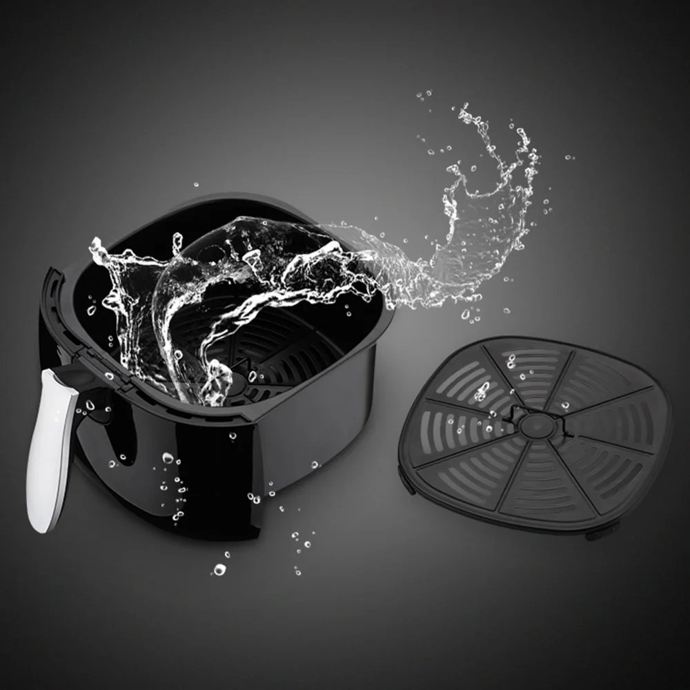 6L Electric Air Fryer Chicken Oil free Air Fryer Health Pizza Cooker Digital Household Deep fryer