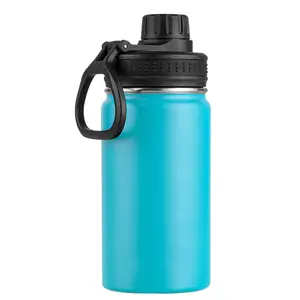 BOZ Botella de agua de acero inoxidable – Botella de agua aislada al vacío  de 32 onzas – Botella de agua deportiva sin BPA de boca ancha para gimnasio