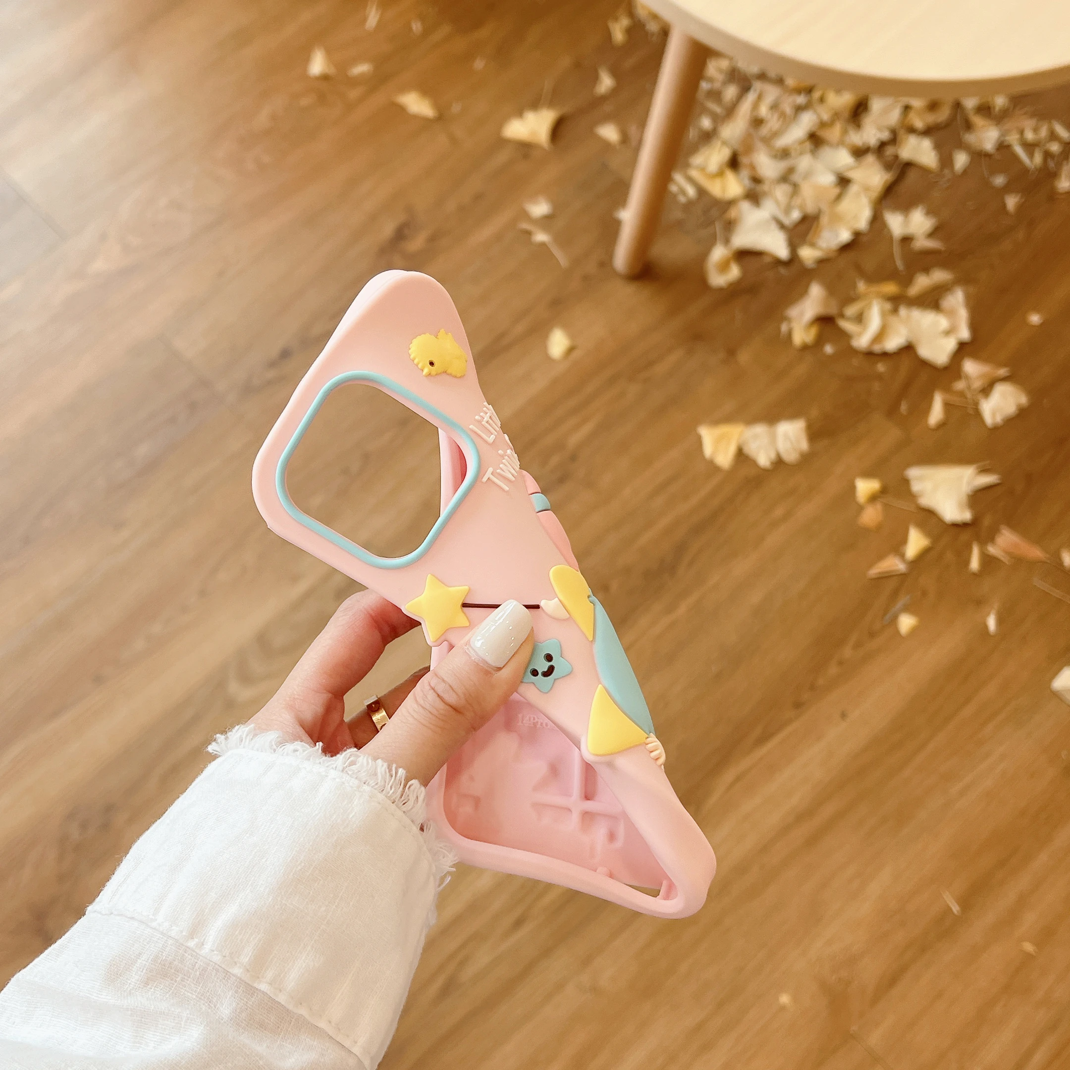Yoedge 2 pièces Coque pour iPhone 15 Pro ax 6,7 otif Floral Ours