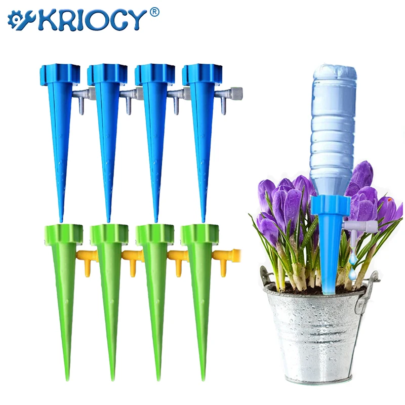 Automatic-Drip-Irrigation-System-Self-Watering-Spike-for-Flower-Plants ...