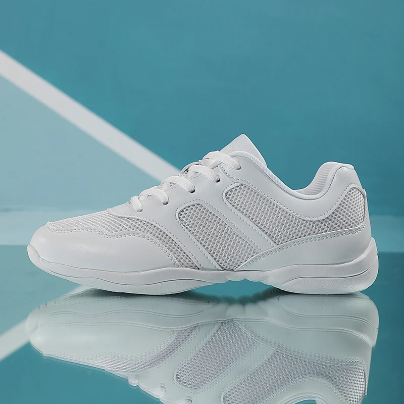 Girls Cheer Shoes for Women White Cheerleading Dance Sneakers Youth School Walking Shoes Athletic Training shoes
