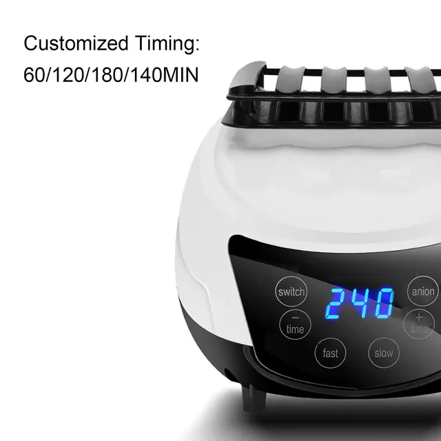 1500W Clothes Dryer Machine Six Buttons Host White Silent Operation Electric Clothes Dryer with Remote Control for Home 4