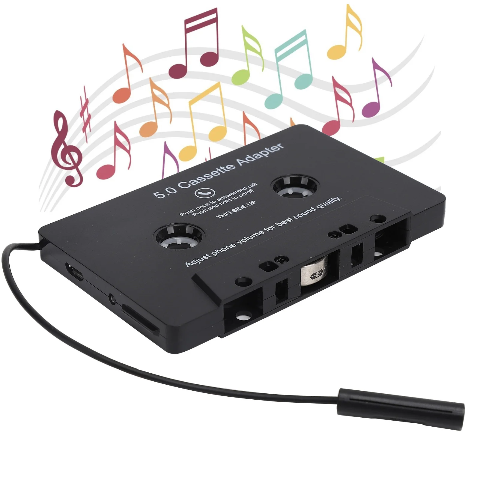 Cassette Adapter Bluetooth Tape Converter MP3 Player Audio Converter for Car