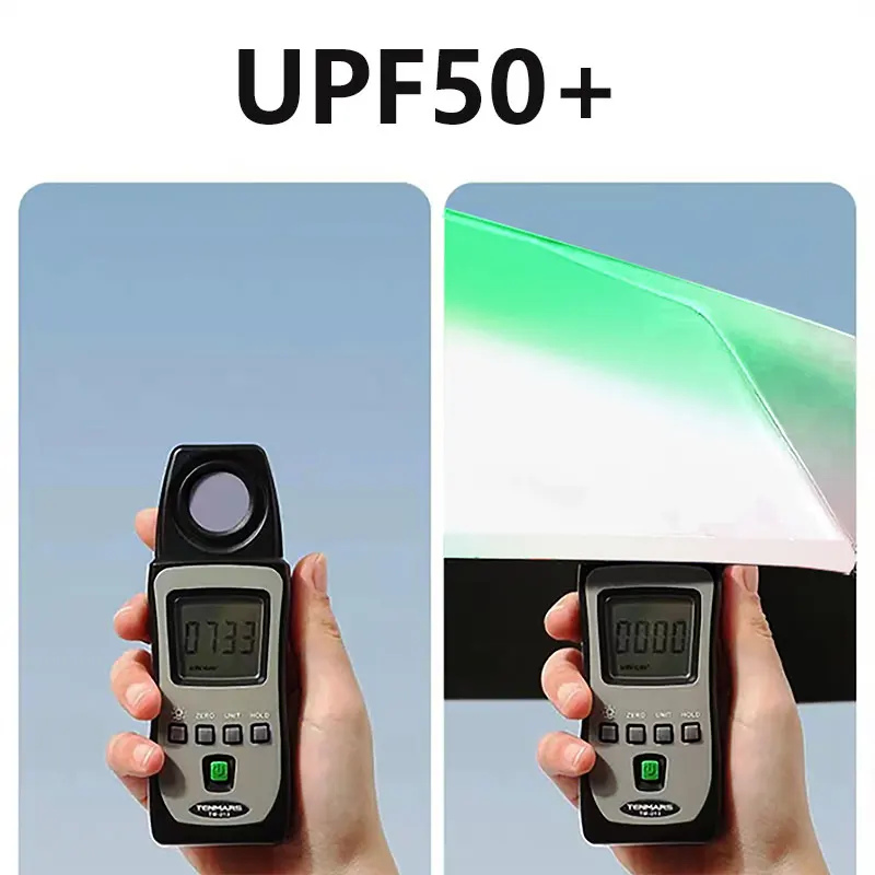 Creativity Color gradient Mini folding umbrella ultra light portable compact parasol uv protection simple for women and men