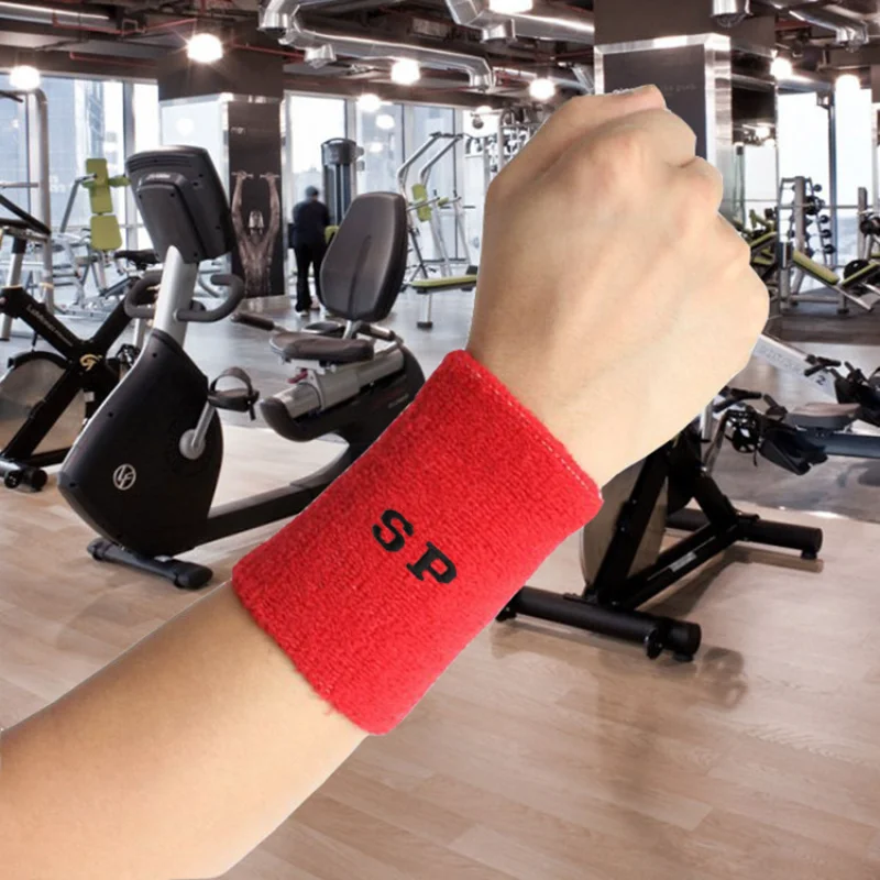 1pc Wristbands Sport Sweatband Hand Band Sweat Wrist Support Brace