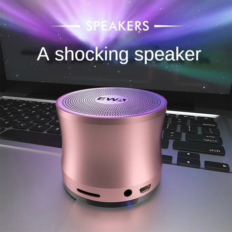 EWA A109Pro Bluetooth Sound Subwoofer Outdoor Car Call Card Portable TWS Wireless Speaker Mini Speakers For Mobile Computers
