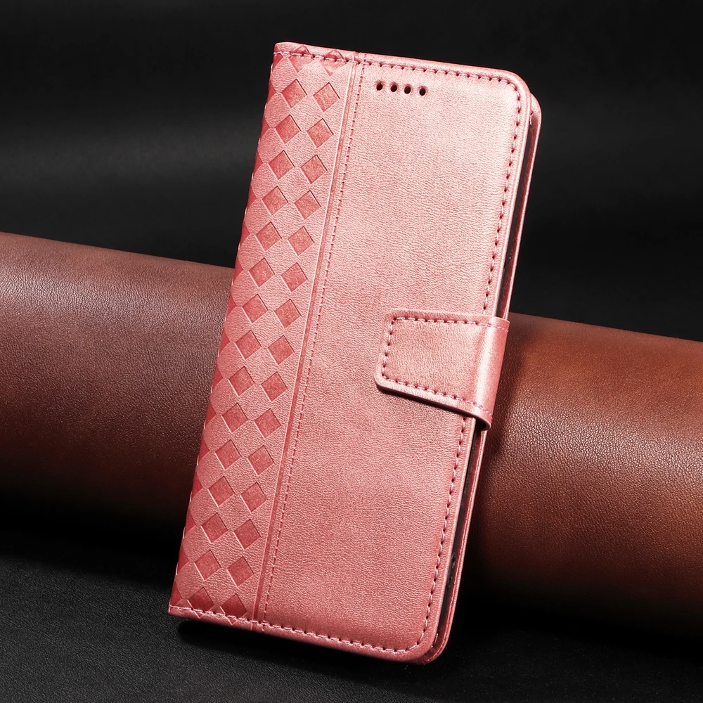 Premium Magnetic Flip Leather Wallet Case with Card Slots
