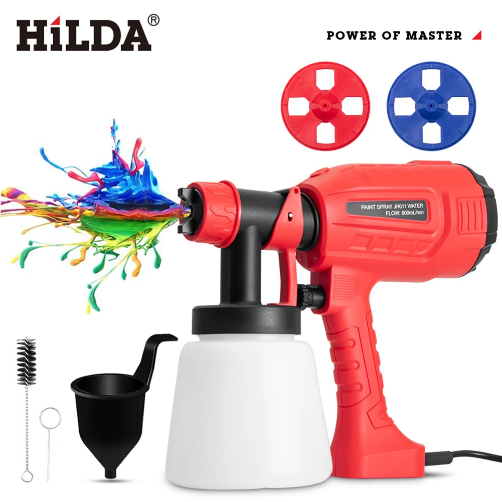 Mini Air Compressor Paint Sprayer Power Spray Gun Painting Bivolt