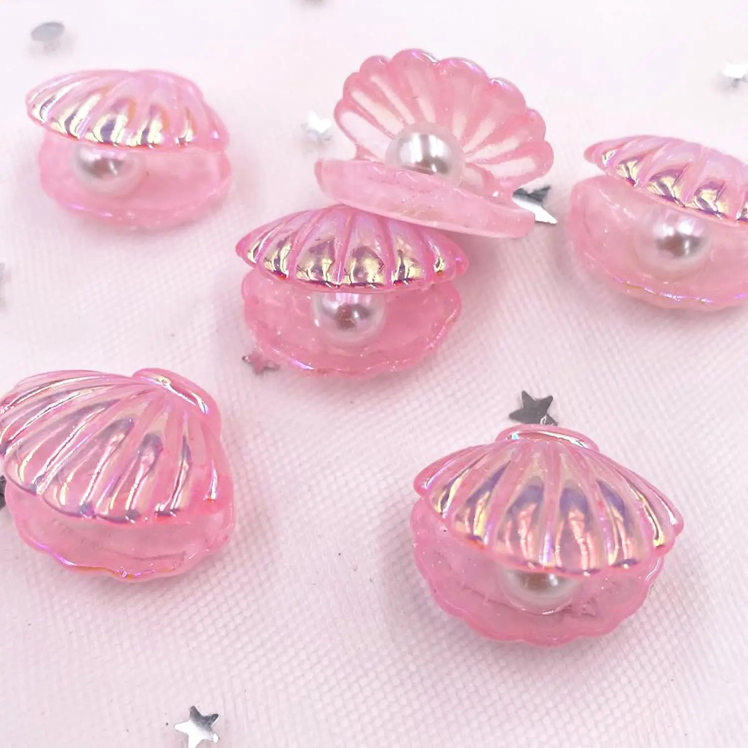 3D Mermaid Cake Toppers Cupcake Decorations Party Supplies