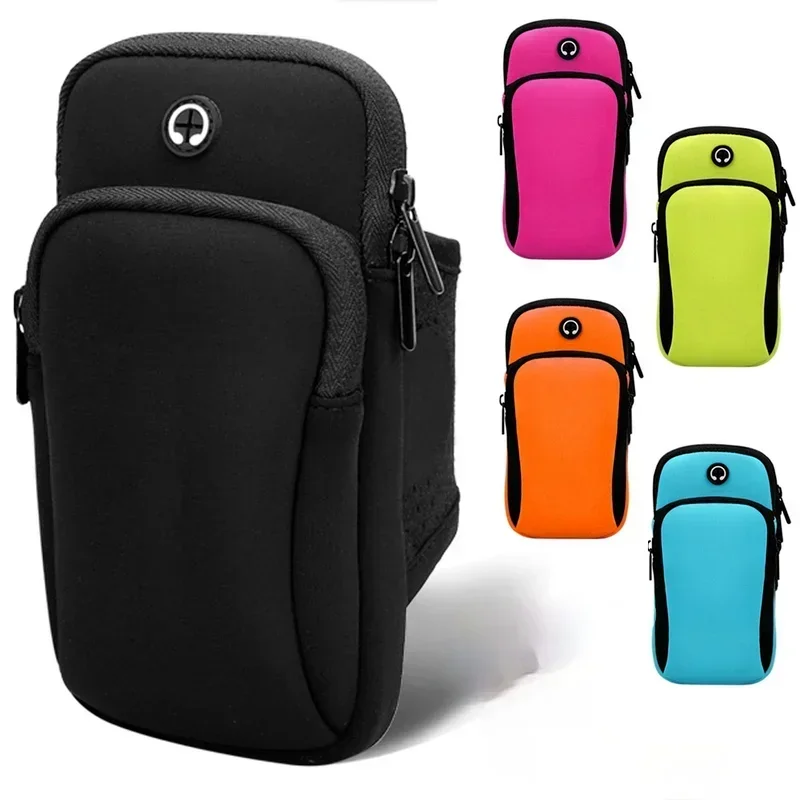 Phone Armband Mobile Phone Arm Band Sports Arm Bag Fitness Arm Bag Sports Running Arm with Bag Sleeve Running Arm with General Waterproof Outdoor Sports Mobile Phone for Men and Women