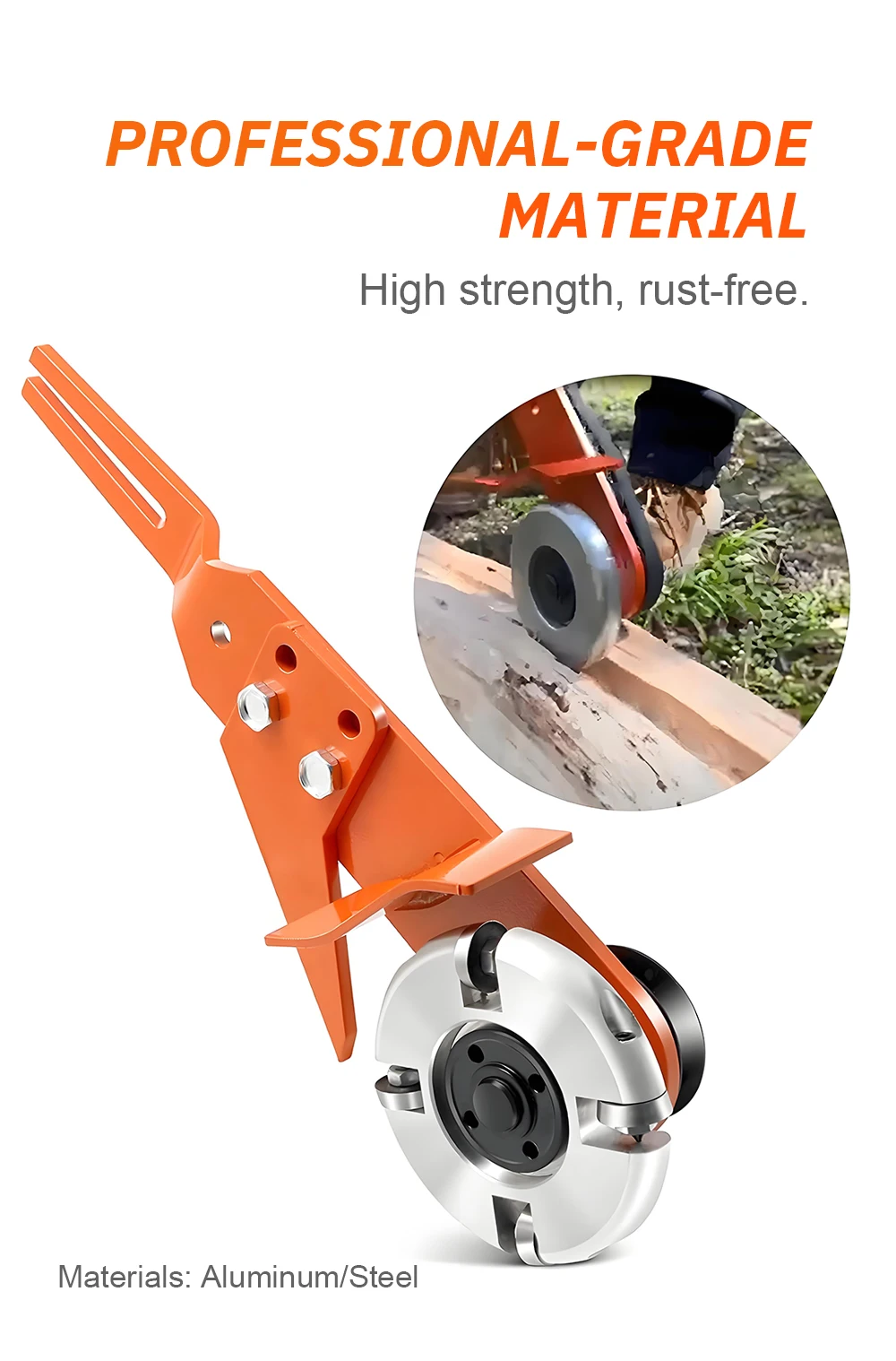 Manual Wood Slot Cutter Heavy-duty Chainsaw Woodworking Grooving Tool Wood Groov