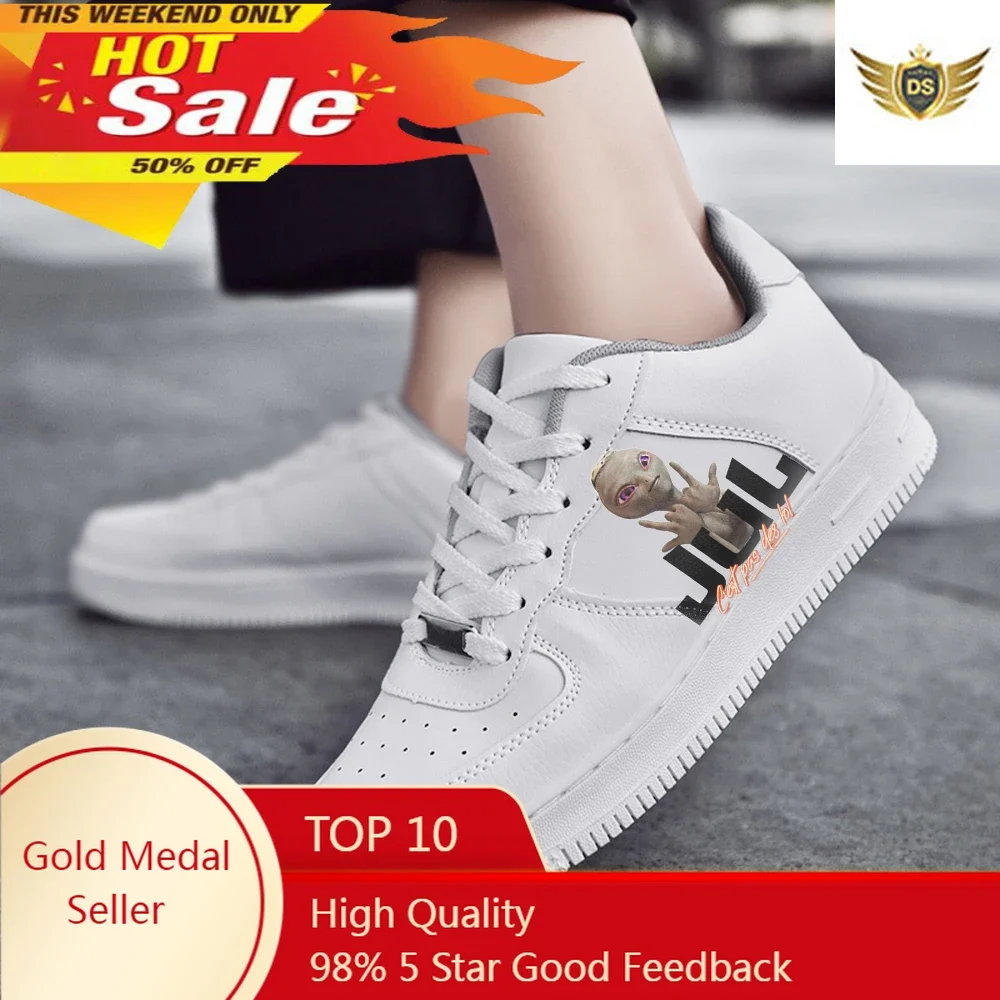 

JuL Sneakers Mens Womens Teenager Casual Shoes Canvas Running 3D Print Lightweight Fashion kateboarding shoes C'est Pas Des Lol