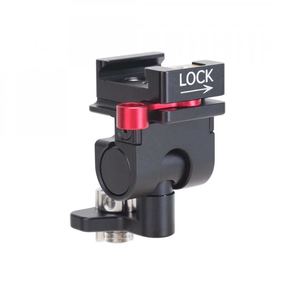 Nitze Field Monitor Mount Holder 3/8 "-16 Arri Locking Pins A Qr Nato Clamp - N54-H1 Per Dslr Rig