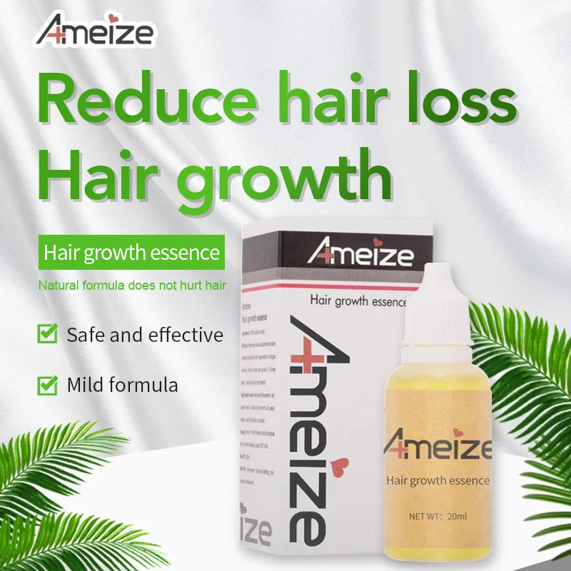 Hair Growth Essence Shampoo Mate 5Pcs Hair Regenerating Oil Reduce Loss Liquid 20ML