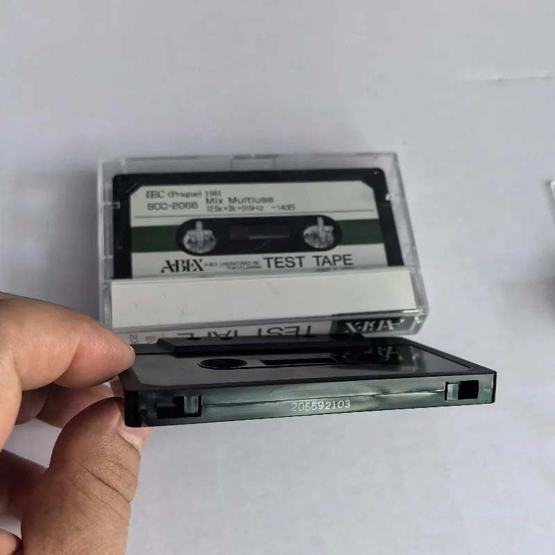 ABEX Test Tapes SCC-2066 Mix Multiuse Multi-Purpose Hybrid Test Tapes Frequency Speed & Flutter