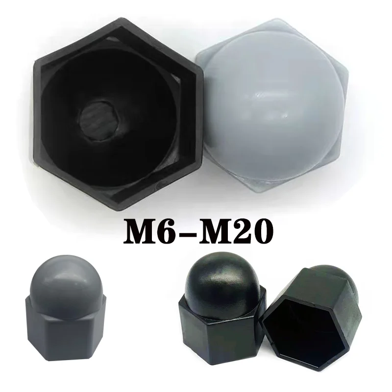 Threaded Plastic Caps Plastic Furniture Cap Plastic Fasteners Nut