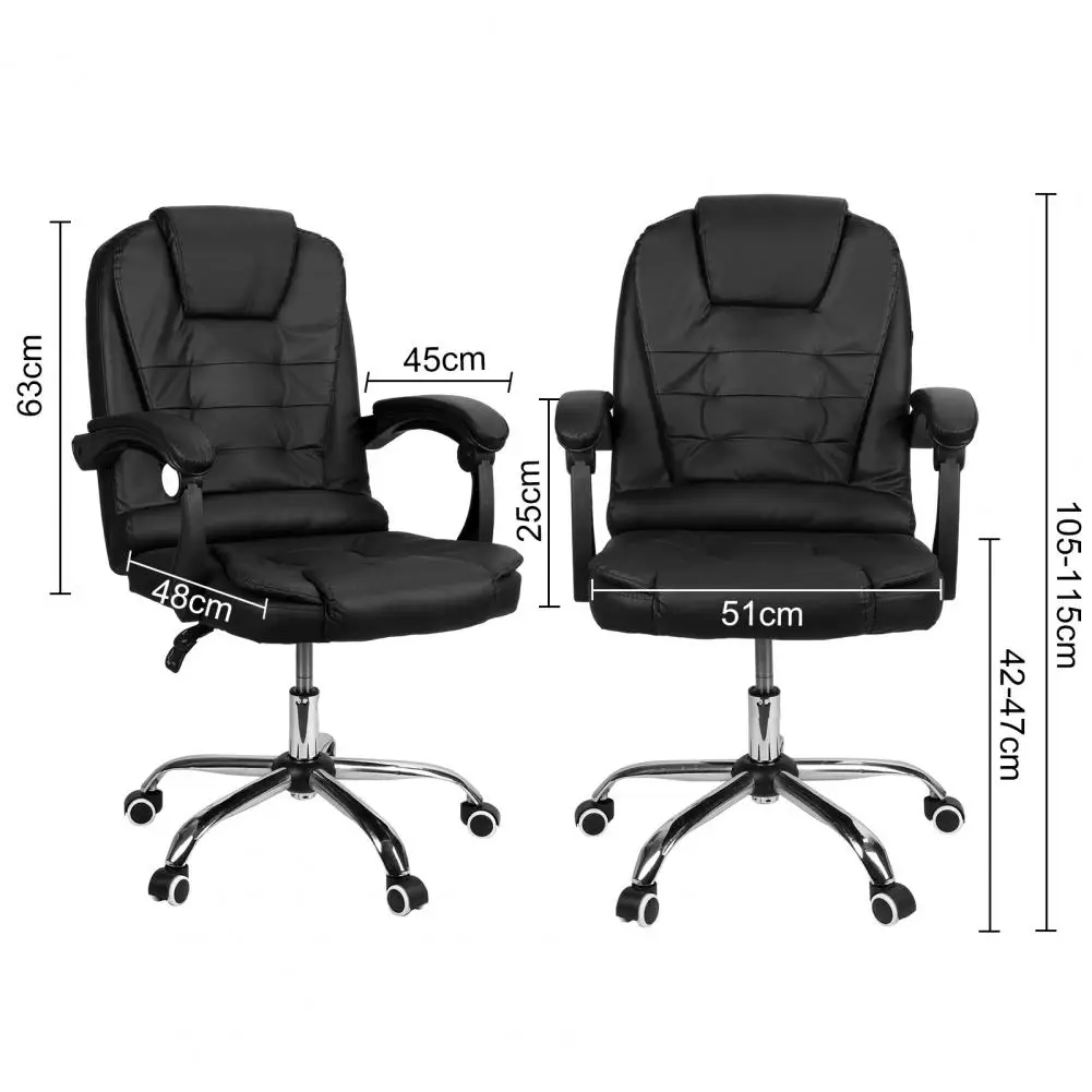 Faux Leather Massage Office Chair Faux Leather Computer Chair, Ergonomic Massage Office Chair,Reclining Executive Office Chair 5