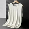 2026 Men's Ice Silk Mesh Vest Lightweight Sports Summer Wear Sleeveless T-shirt Tank Top Casual Fashion Outerwear 5 2026 Men's Ice Silk Mesh Vest Lightweight Sports Summer Wear Sleeveless T-shirt Tank Top Casual Fashion Outerwear 5