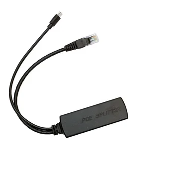C타입 인터페이스 포함 POE 분배기, 좋은 품질, DC 48V 입력-DC 5V 출력