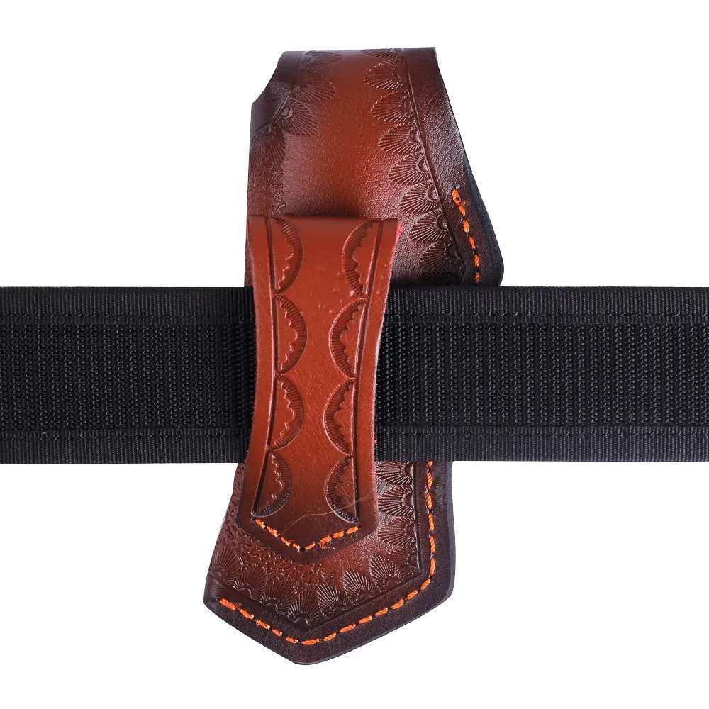 Étui En Cuir PU Pour Couteau Pliant - Housse De Ceinture Portable, Protection Et Transport Facile