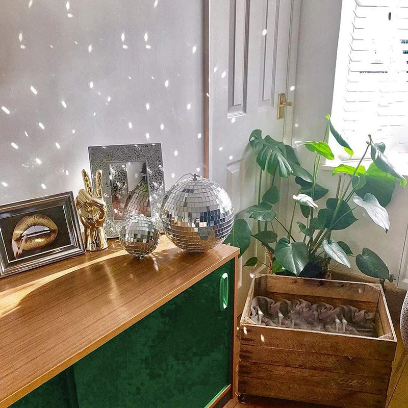 Description Picture 6 of itemRetro 70s 80s Themed Birthday Party Decor Disposable Tableware Disco Ball Plates Napkins Cup Cocktail Drinking Straw Cake Topper