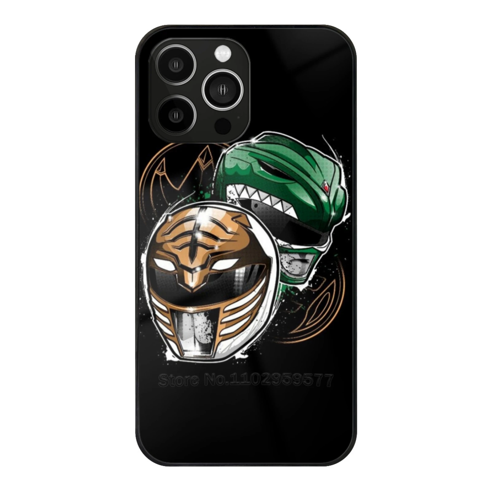 

Oliver Glass Phone Case For Iphone 15 14 11 12 13 Pro Xr X 7 8 Xs Max 6S 5S Plus Cover Green Ranger Logo 90S Jason David Frank