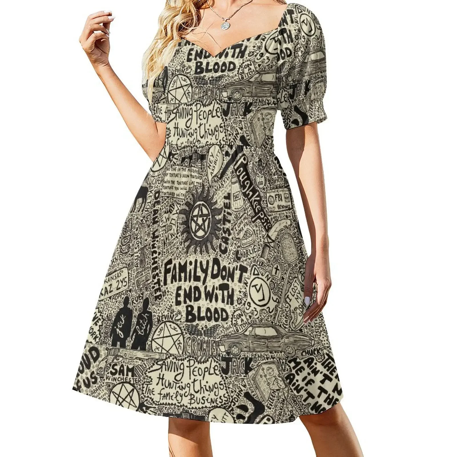 thumbnail image 1 of Vestido sin mangas SPN 2.0 Vestido mujer vestido mujer verano moda mujer, 1 of 7