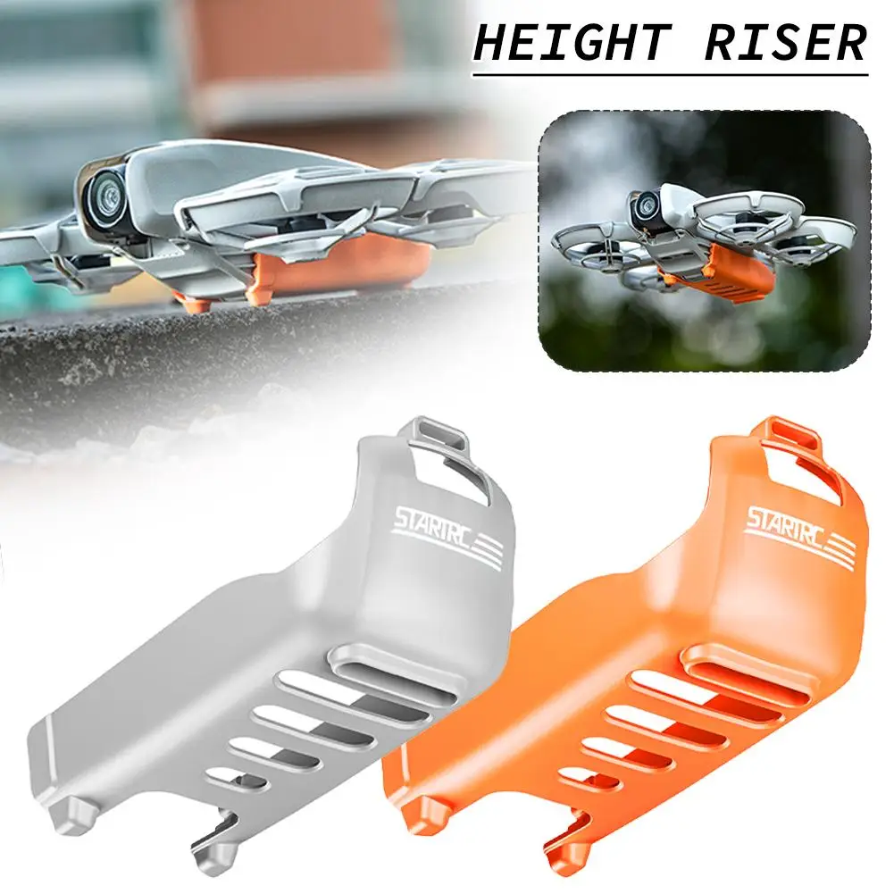 Coque Protection Batterie DJI Neo Anti-Chute Plastique Gris/Orange