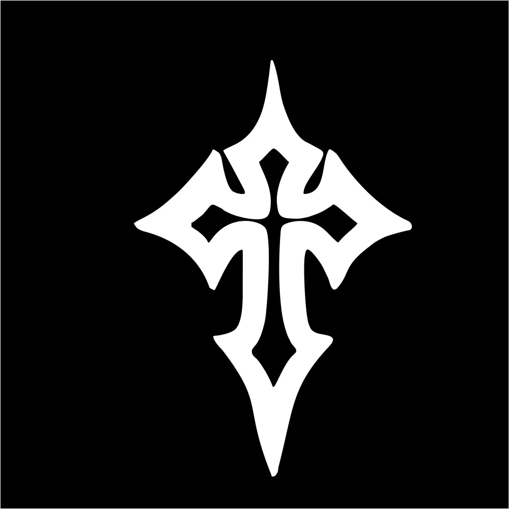 1PC Creative Cross Pattern Motorcycle Stickers Waterproof Vinyl Decals for Racing Helmet Motorbike Fuel Tank Fairing Scooter