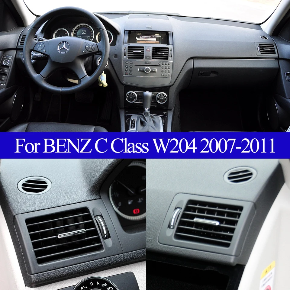 Mercedes Benz W204 C-Class AC Air Vent Grille Cover - Right Side Dashboard Vent Replacement (2007-2011) - View #6