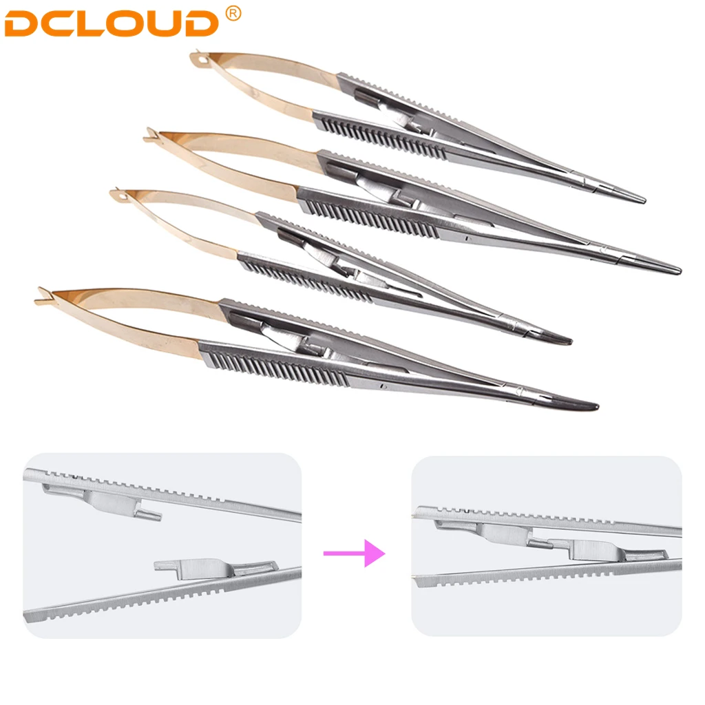Pince à Aiguille Castroviejo Taille 7 - Instrument Chirurgical Dentaire Neuf, Marque ODM