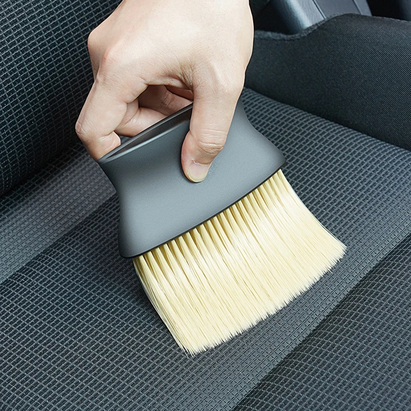 

Soft Nylon Car Air Conditioner Cleaner Brush Air Vent Dust Cleaning Tool Auto Dashboard Keyboard Detailing Brushes Car Supplies