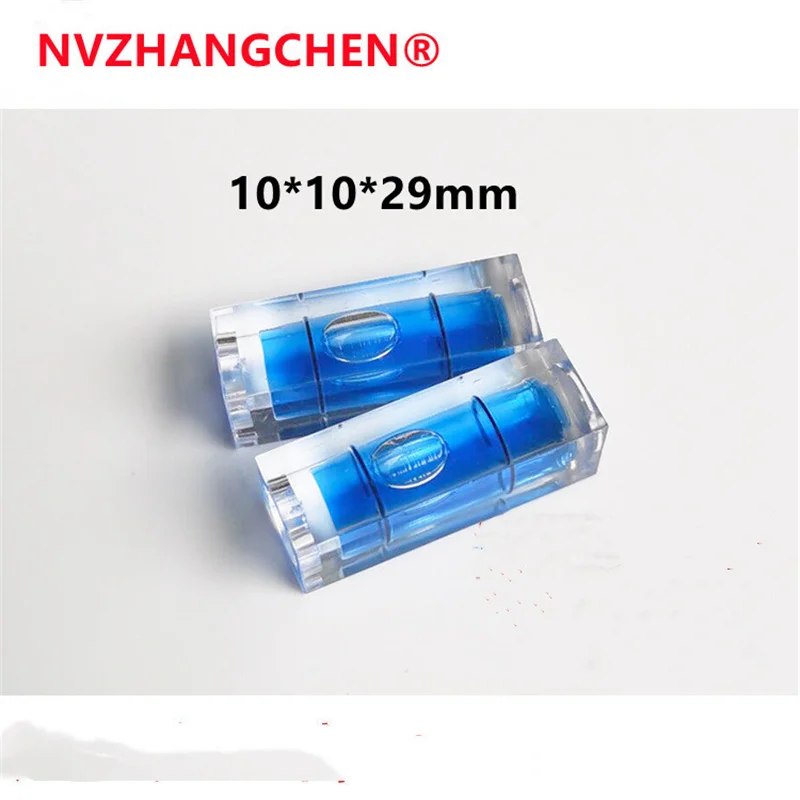 5pcs Mini Niveau à Bulle Bubble Spirit Level De Poche Square Instrument De