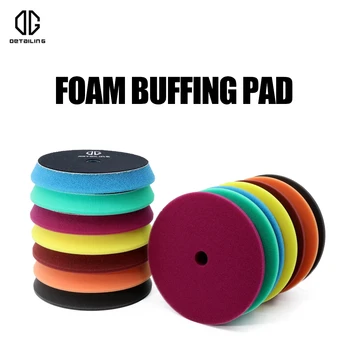 DETAILING 3 "/5"/6 " Car Polishing Sponge Pads 80mm/130mm /155mm Foam Buffing Polish Pad DA/RO/GA Polishing Machine Wax Pads