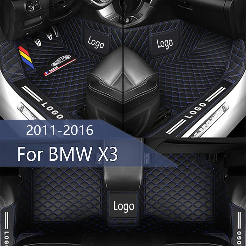 

Car floor mats for BMW X3 F25 2011 2012 2013 2014 2015 2016 Custom auto foot Pads automobile carpet cover interior accessories