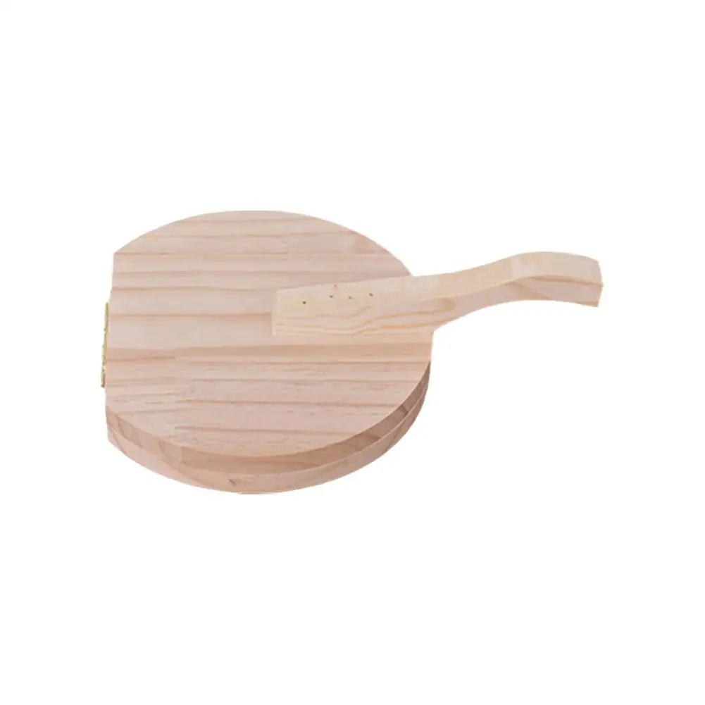 1pc Wooden Manual Dough Press Roller Corn Tortilla Bun Baking Pastry Press Mold Kitchen Dumpling Maker Skin Skin B1U2 dumpling maker,tortilla press