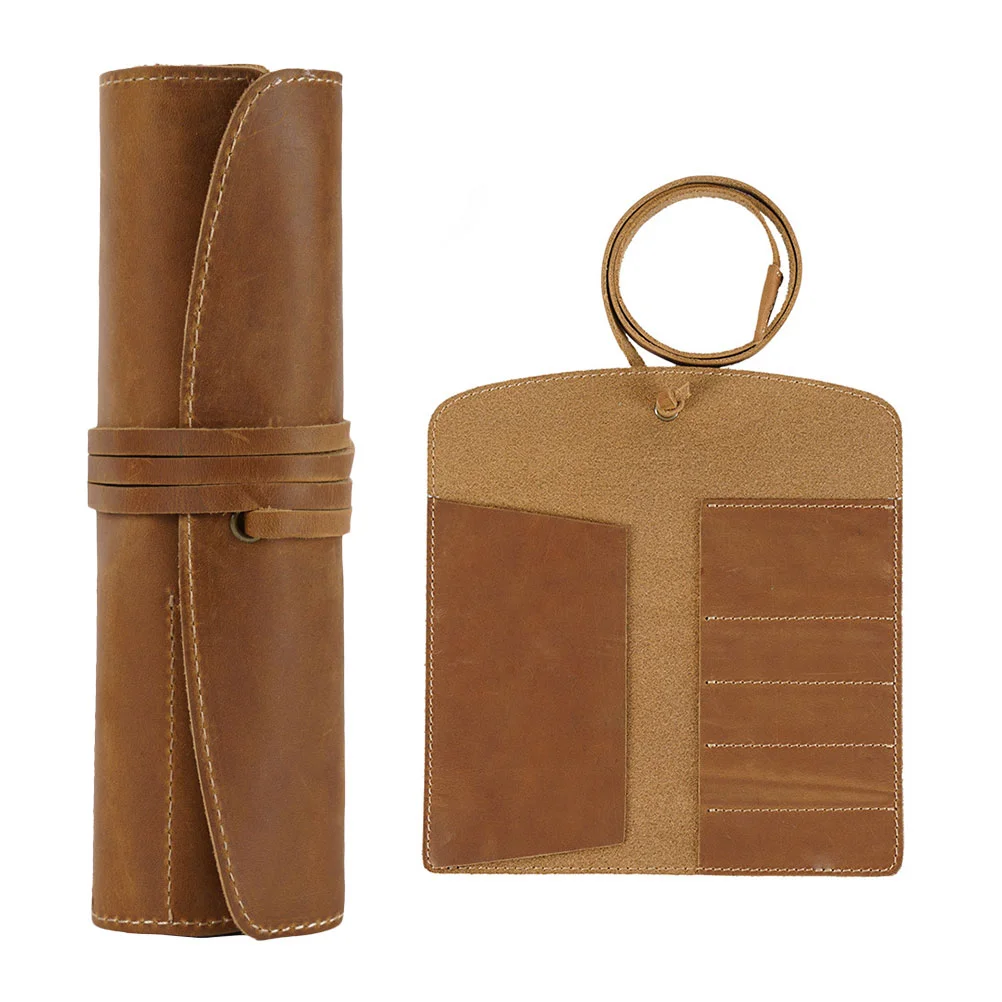 

Pen Pouch Bag Pencil Case Pot Holder Fountain Manual Pocket Organizer Office Nice
