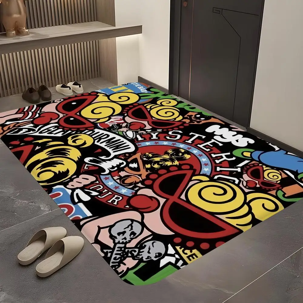 Hysteric Mini ラバーマット 玄関マット　　　　　未使用 HYSTERIC MINI - ヒスミニ☆正規品☆新品☆玄関マット☆滑り止め