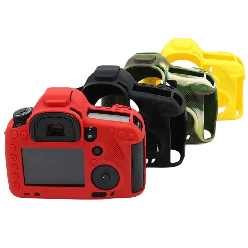 5Diii Custodia Protettiva In Silicone Per Armatura In Pelle Per Canon Eos 5D Mark Iii 5 D3 5Ds R 5Ds Solo Fotocamera